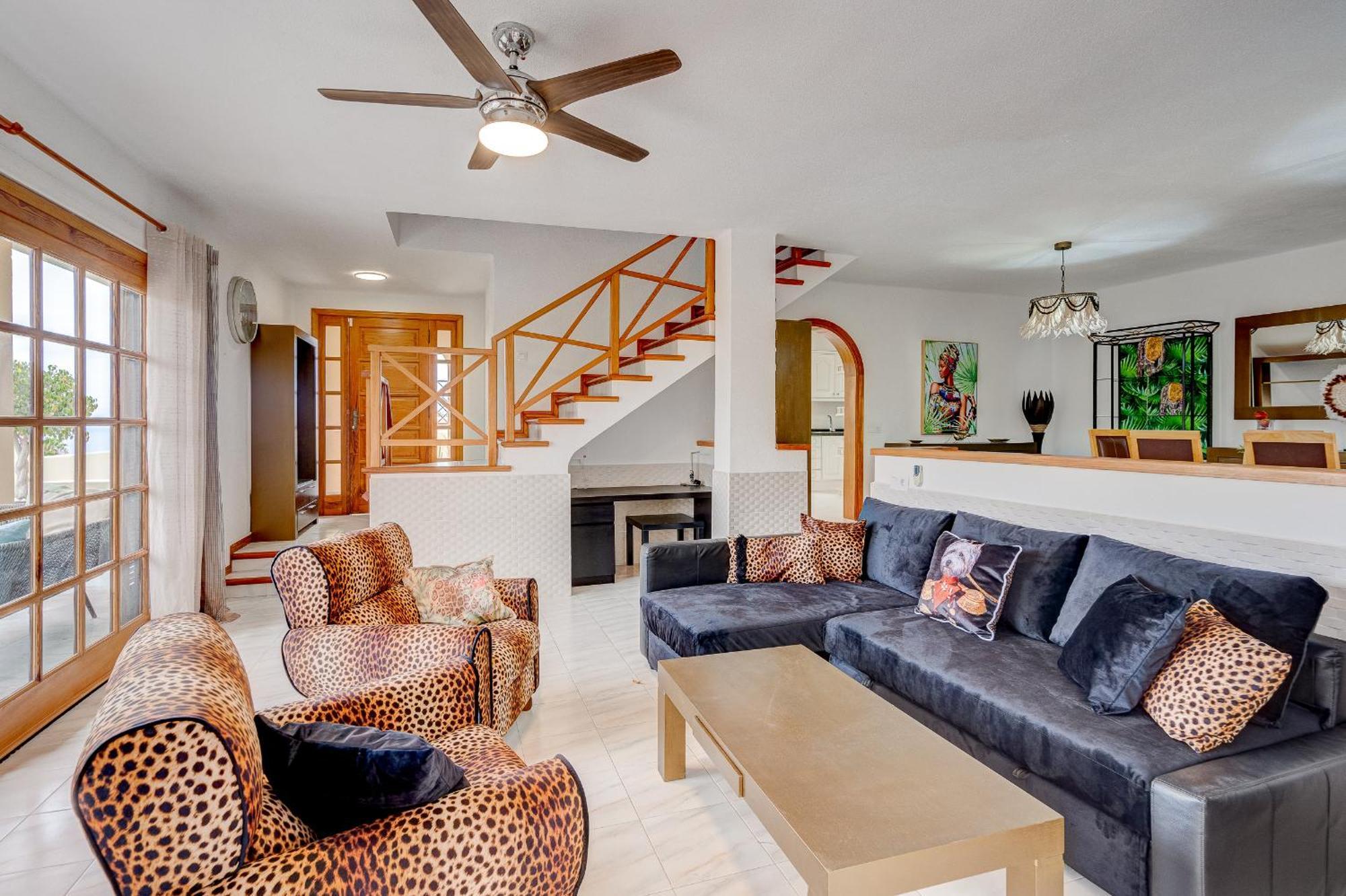 Villa Natali ,Luxury 3-Levels Large Villa On Tenerife, Ocean View, Private Poo L& Barbecue Area Costa Adeje  Extérieur photo